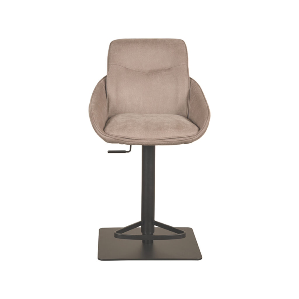 pro_84823_img_8880032 LABEL51 Barkruk Beauty - Taupe - Micro Suede - Gaslift