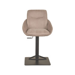 pro_84823_img_8880032 LABEL51 Barkruk Beauty - Taupe - Micro Suede - Gaslift