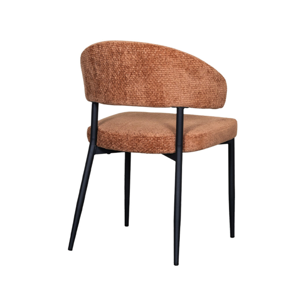 pro_92576_img_8881297 LABEL51 Eetkamerstoel Bliss - Cognac - Elite - Zwart Metalen Frame