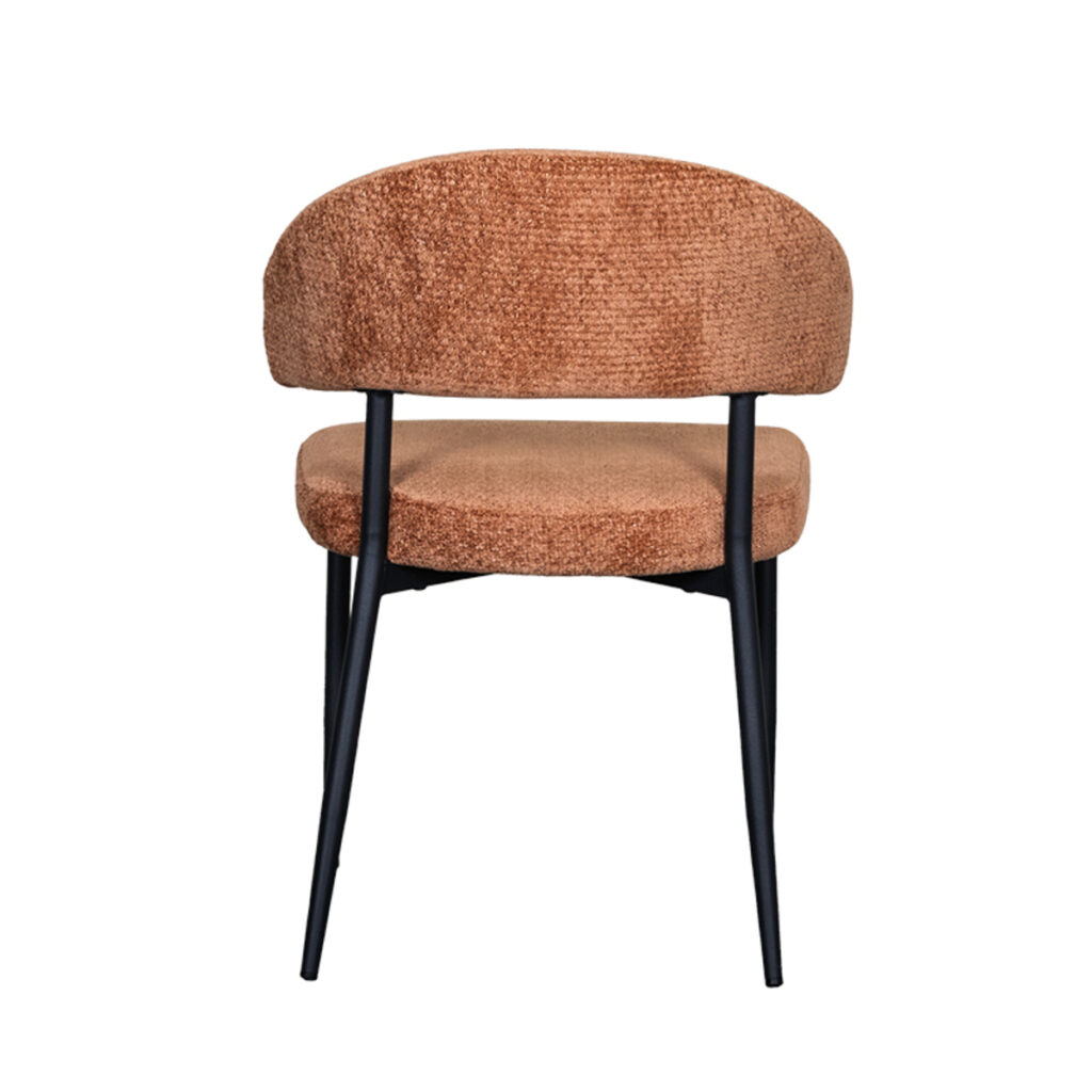 pro_92576_img_8881298 LABEL51 Eetkamerstoel Bliss - Cognac - Elite - Zwart Metalen Frame