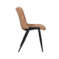 pro_92656_img_8882228 LABEL51 Eetkamerstoel Noor - Cognac - Elite - Zwart Metalen Frame