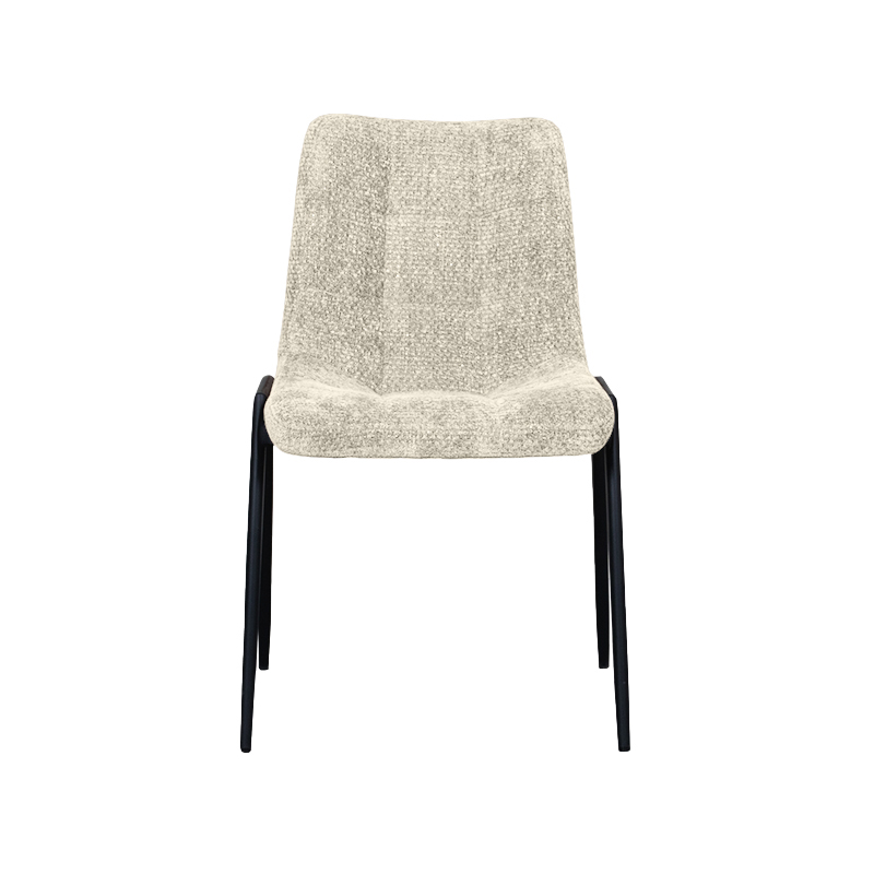 pro_92657_img_8882245 LABEL51 Eetkamerstoel Noor - Naturel - Elite - Zwart Metalen Frame