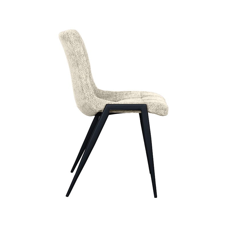pro_92657_img_8882246 LABEL51 Eetkamerstoel Noor - Naturel - Elite - Zwart Metalen Frame