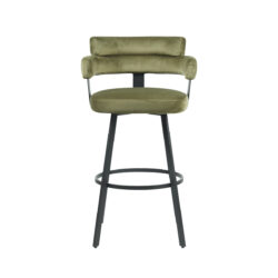 pro_92678_img_8880021 LABEL51 Barkruk Bardio - Hunter - Fluweel - Hoog