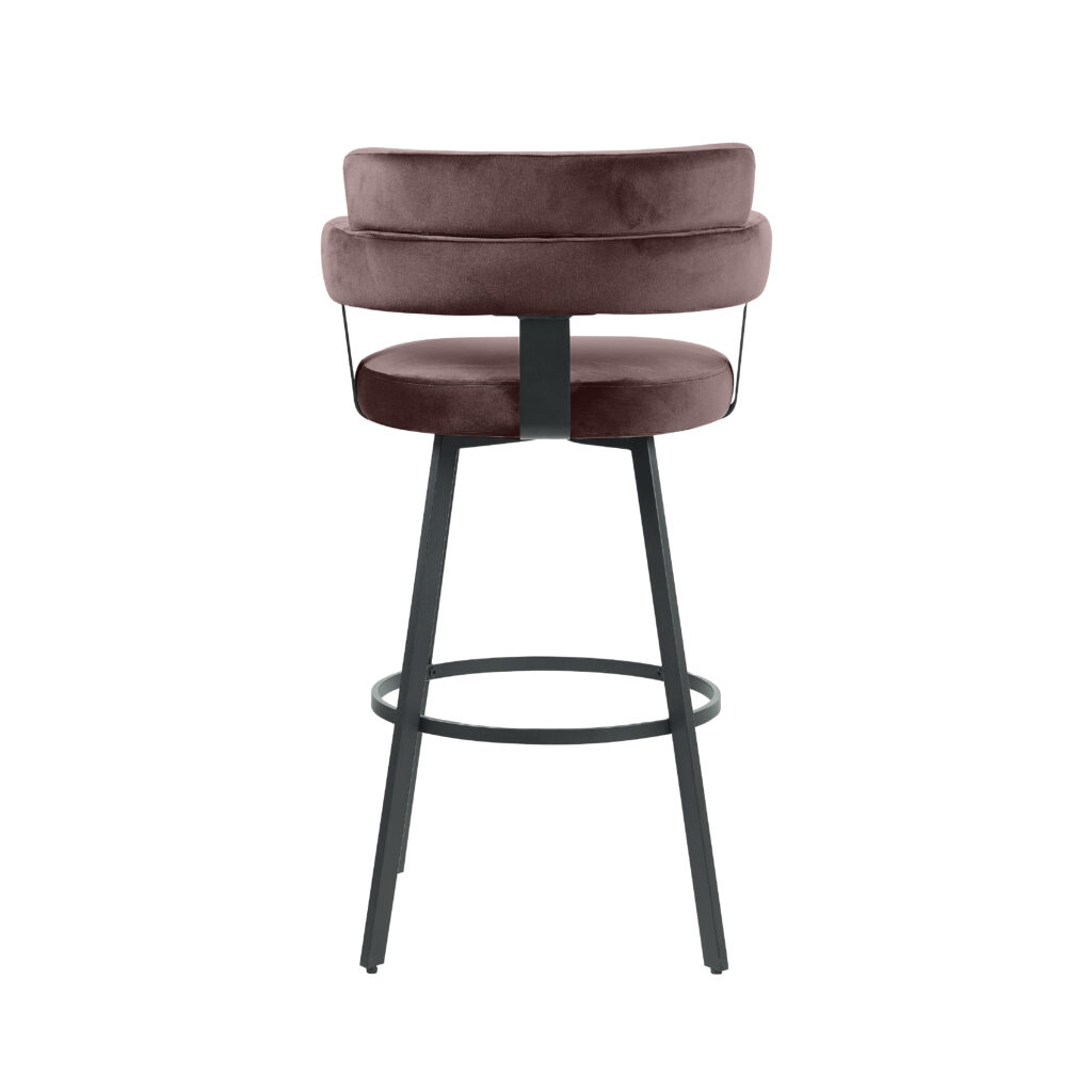 pro_92681_img_8880019 LABEL51 Barkruk Bardio - Taupe - Fluweel - Hoog