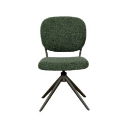 LABEL51 Eetkamerstoel Geneva - Forest - Royal Boucle - Forest Metalen Frame