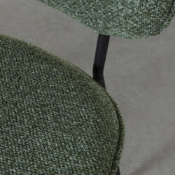 pro_92774_img_8882361 LABEL51 Eetkamerstoel Senn - Forest - Royal Boucle - Zwart Metalen Frame