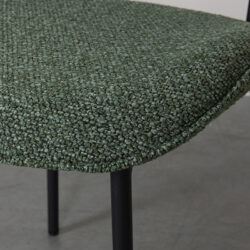 pro_92774_img_8882362 LABEL51 Eetkamerstoel Senn - Forest - Royal Boucle - Zwart Metalen Frame