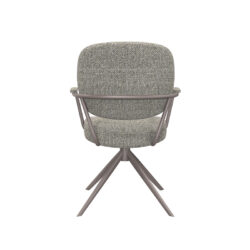 pro_92780_img_8881179 LABEL51 Eetkamerstoel Basel - Mushroom - Royal Boucle - Brons Metalen Frame