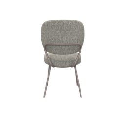 LABEL51 Eetkamerstoel Singapore - Mushroom - Royal Boucle - Brons Metalen Frame