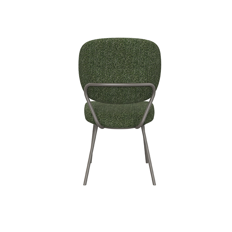 pro_92807_img_8882381 LABEL51 Eetkamerstoel Singapore - Forest - Royal Boucle - Forest Metalen Frame