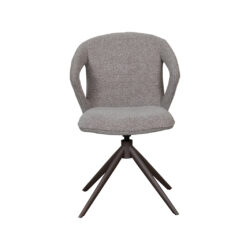 pro_92810_img_8882561 LABEL51 Eetkamerstoel Zurich - Mushroom - Royal Boucle - Brons Metalen Frame