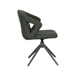 pro_92811_img_8882567 LABEL51 Eetkamerstoel Zurich - Forest - Royal Boucle - Forest Metalen Frame