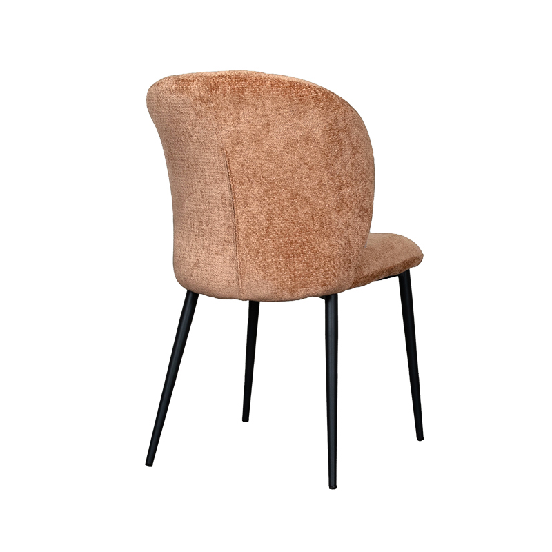 pro_92815_img_8882472 LABEL51 Eetkamerstoel Vino - Cognac - Elite - Zwart Metalen Frame