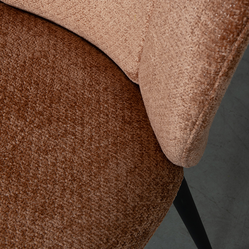 pro_92815_img_8882473 LABEL51 Eetkamerstoel Vino - Cognac - Elite - Zwart Metalen Frame