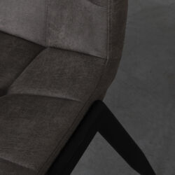 pro_94804_img_8887767 LABEL51 Eetkamerstoel Noor - Antraciet - Micro Suede - Zwart Metalen Frame