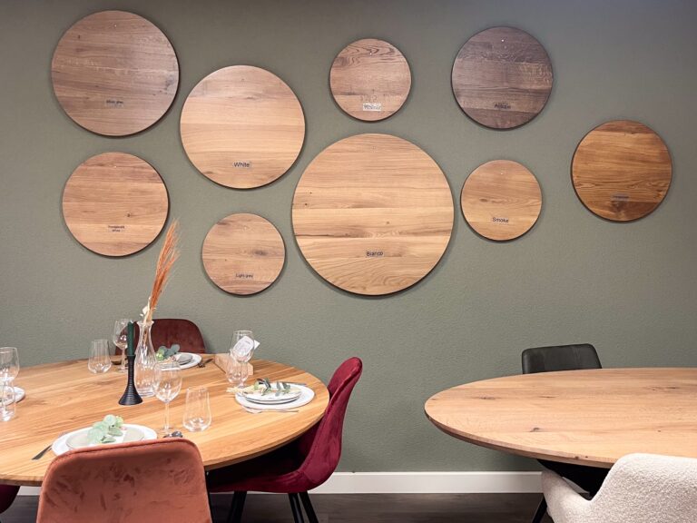 Showroom van Oak en Steel in Deventer
