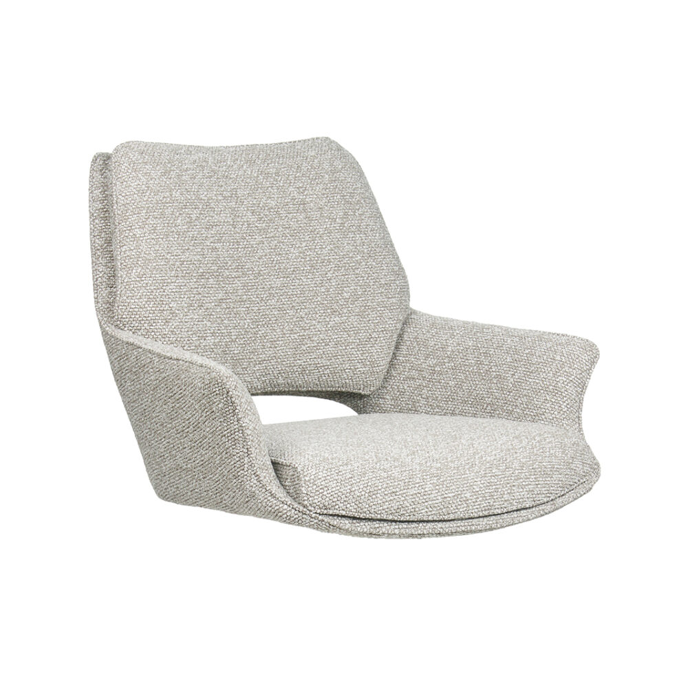 LABEL51 Eetkamerstoelen Mix and Match - Naturel - Boucle - One Size