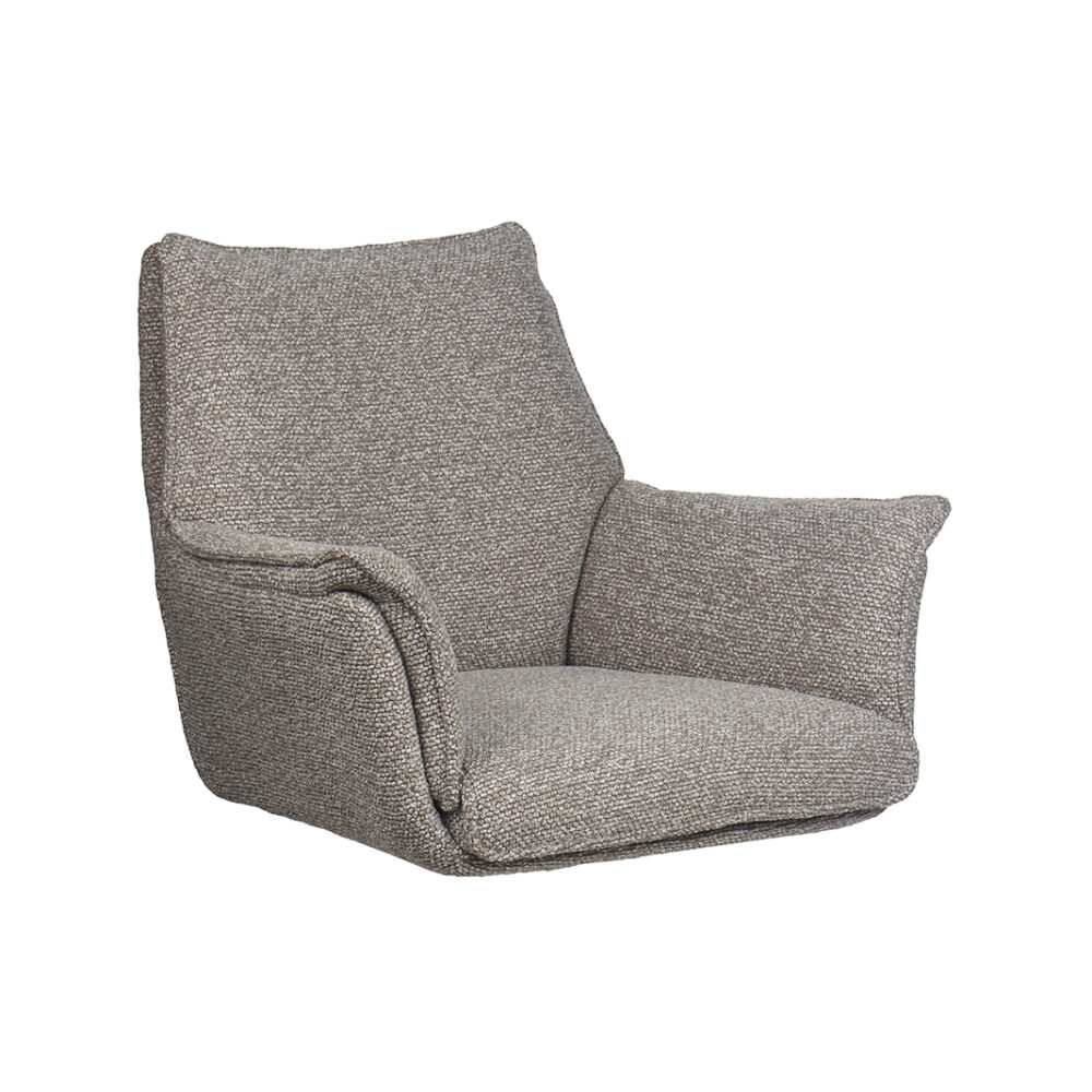 LABEL51 Eetkamerstoelen Mix and Match - Mushroom - Boucle - One Size