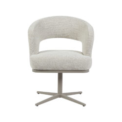 pro_105427_img_9217693 LABEL51 Eetkamerstoelen Monaco - Naturel - Boucle - Taupe Metalen Frame