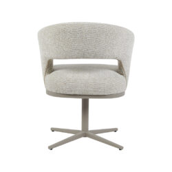 pro_105427_img_9217696 LABEL51 Eetkamerstoelen Monaco - Naturel - Boucle - Taupe Metalen Frame