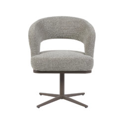 pro_105428_img_9217681 LABEL51 Eetkamerstoelen Monaco - Mushroom - Boucle - Brons Metalen Frame