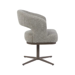 pro_105428_img_9217682 LABEL51 Eetkamerstoelen Monaco - Mushroom - Boucle - Brons Metalen Frame