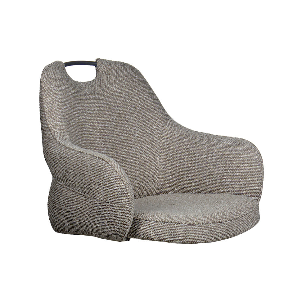 LABEL51 Eetkamerstoelen Mix and Match - Mushroom - Boucle - One Size