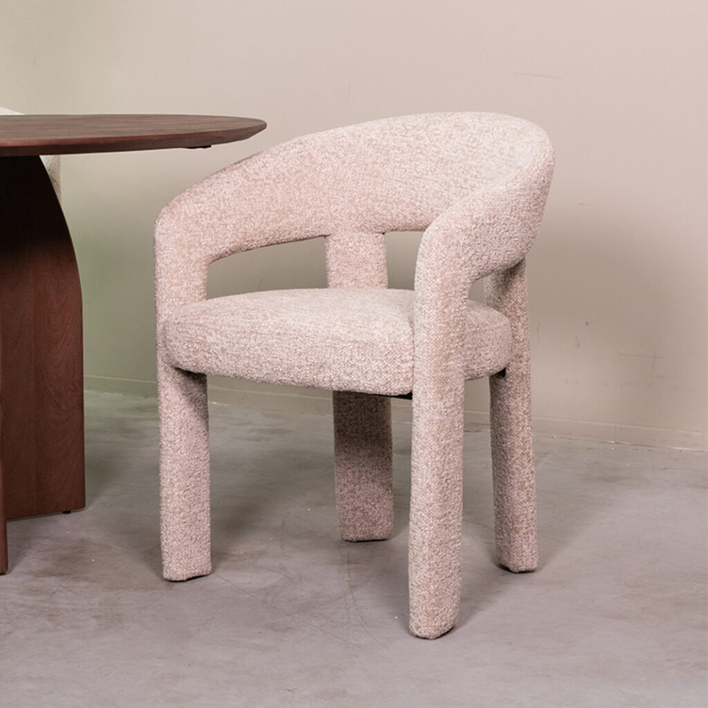 pro_105552_img_9217454 LABEL51 Eetkamerstoelen Takara - Beige - Geweven