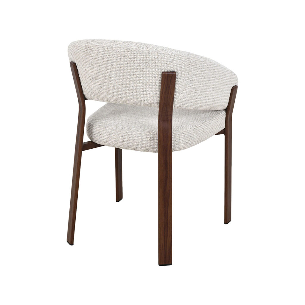 pro_105557_img_9210058 LABEL51 Eetkamerstoelen Sato - Naturel - Geweven - Walnoot Houten Frame