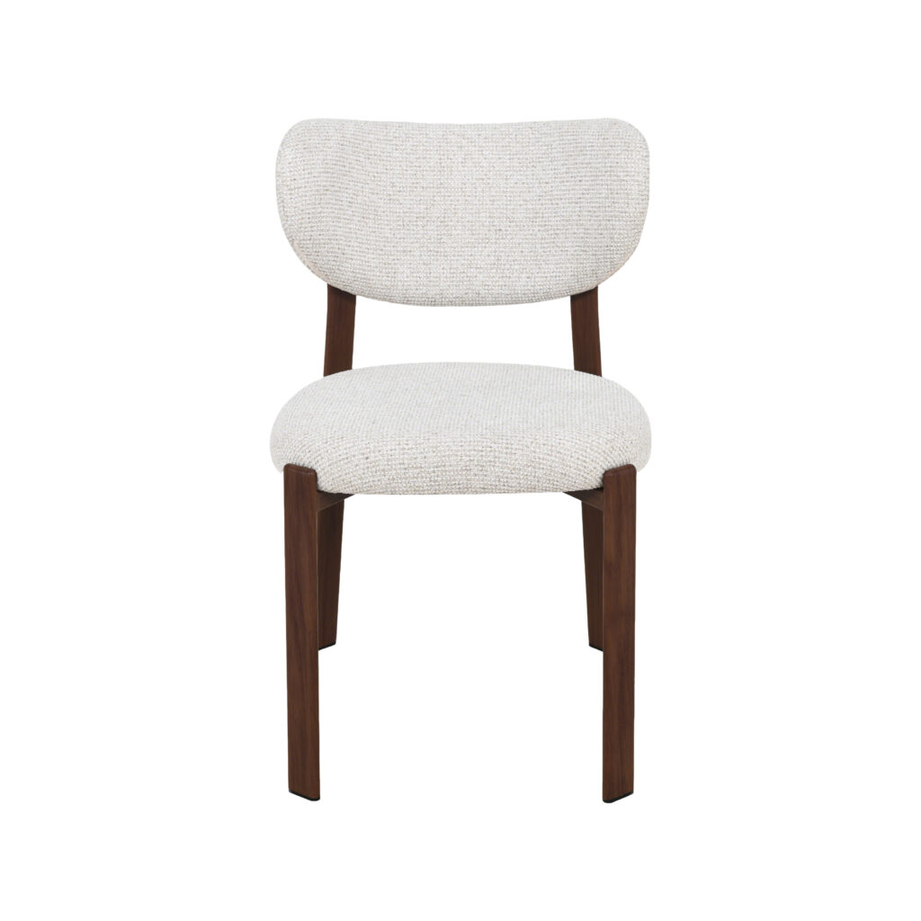 pro_106377_img_8814840 LABEL51 Eetkamerstoelen Mika - Naturel - Geweven - Walnoot Houtlook Metaal