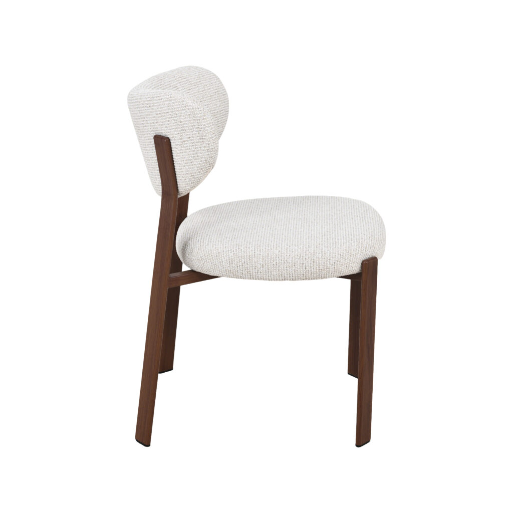pro_106377_img_8814841 LABEL51 Eetkamerstoelen Mika - Naturel - Geweven - Walnoot Houtlook Metaal