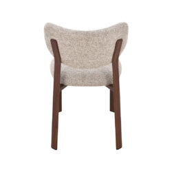 pro_106378_img_8814838 LABEL51 Eetkamerstoelen Mika - Beige - Geweven - Walnoot Houtlook Metaal
