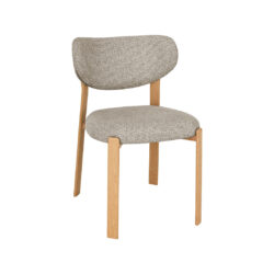 pro_106380_img_8814824 LABEL51 Eetkamerstoelen Mika - Beige - Geweven - Naturel Houtlook Metaal