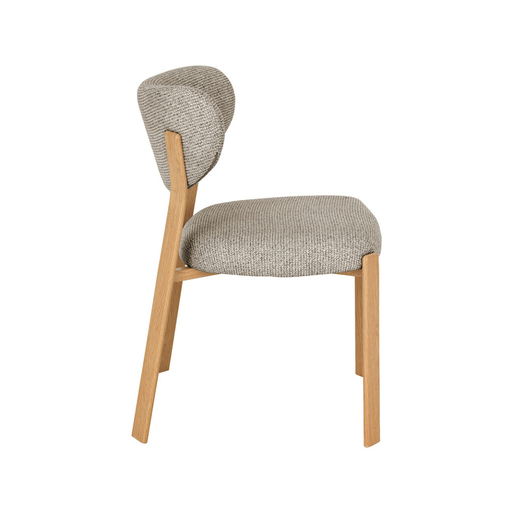 pro_106380_img_8814826 LABEL51 Eetkamerstoelen Mika - Beige - Geweven - Naturel Houtlook Metaal