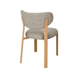 pro_106380_img_8814827 LABEL51 Eetkamerstoelen Mika - Beige - Geweven - Naturel Houtlook Metaal