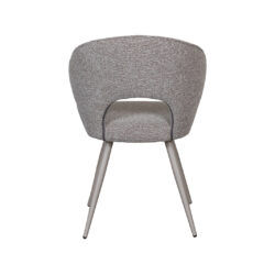 pro_107681_img_9209607 LABEL51 Eetkamerstoelen Sakura - Mushroom - Boucle - Taupe Metalen Frame