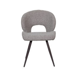 LABEL51 Eetkamerstoelen Sakura - Mushroom - Boucle - Brons Metalen Frame