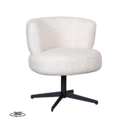 LABEL51 Eetkamerstoelen Grasse - Naturel - Geweven