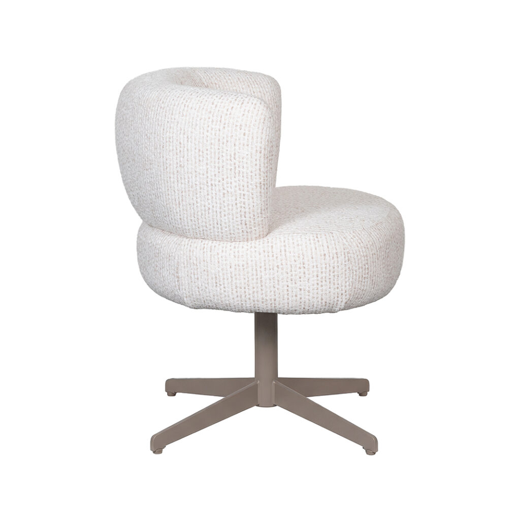 LABEL51 Eetkamerstoelen Grasse - Naturel - Geweven