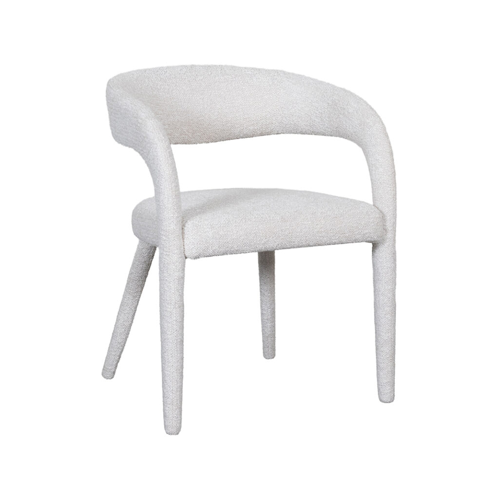 LABEL51 Eetkamerstoelen Tamiko - Naturel - Geweven