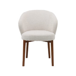 LABEL51 Eetkamerstoelen Sakiko - Champagne - Geweven