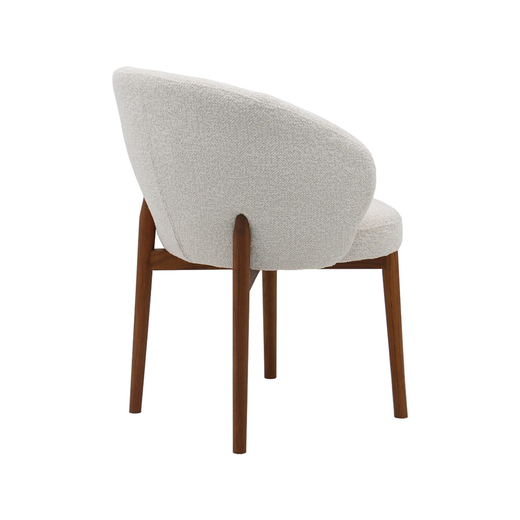 LABEL51 Eetkamerstoelen Sakiko - Champagne - Geweven