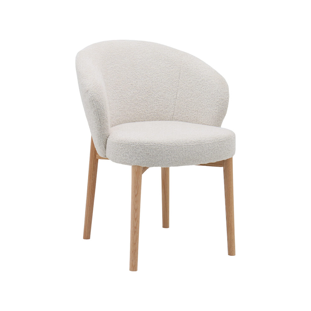 LABEL51 Eetkamerstoelen Sakiko - Naturel - Geweven