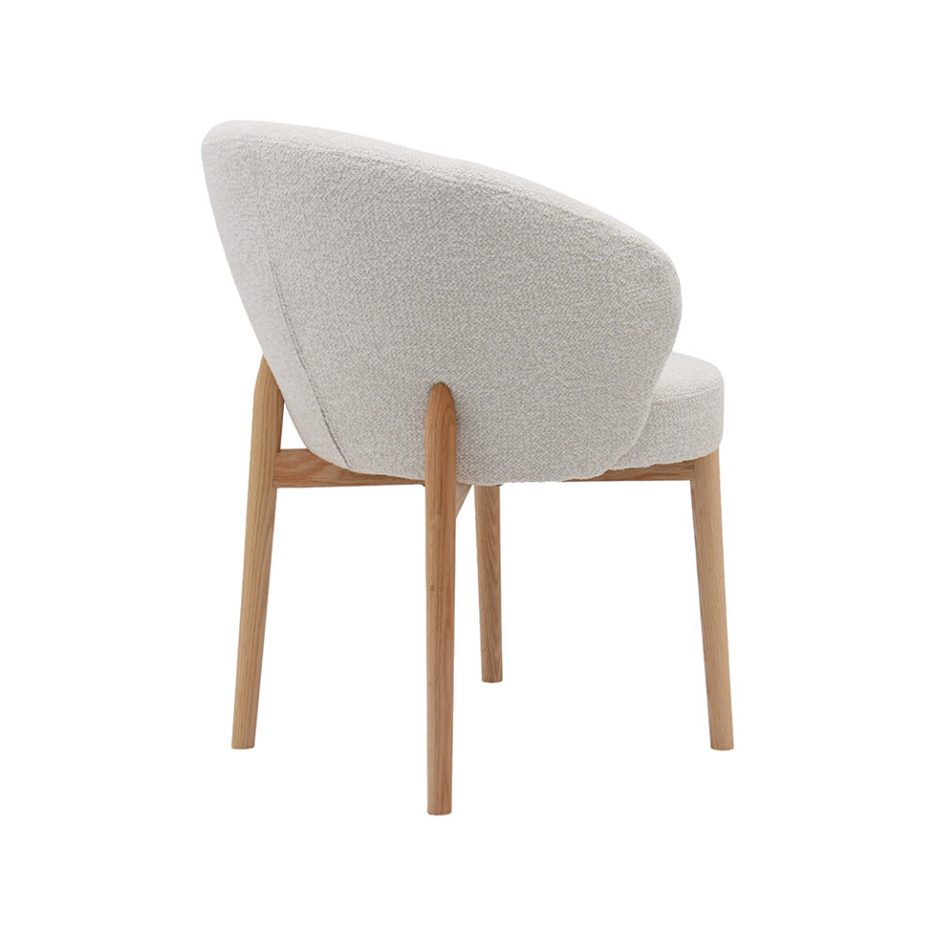 LABEL51 Eetkamerstoelen Sakiko - Naturel - Geweven