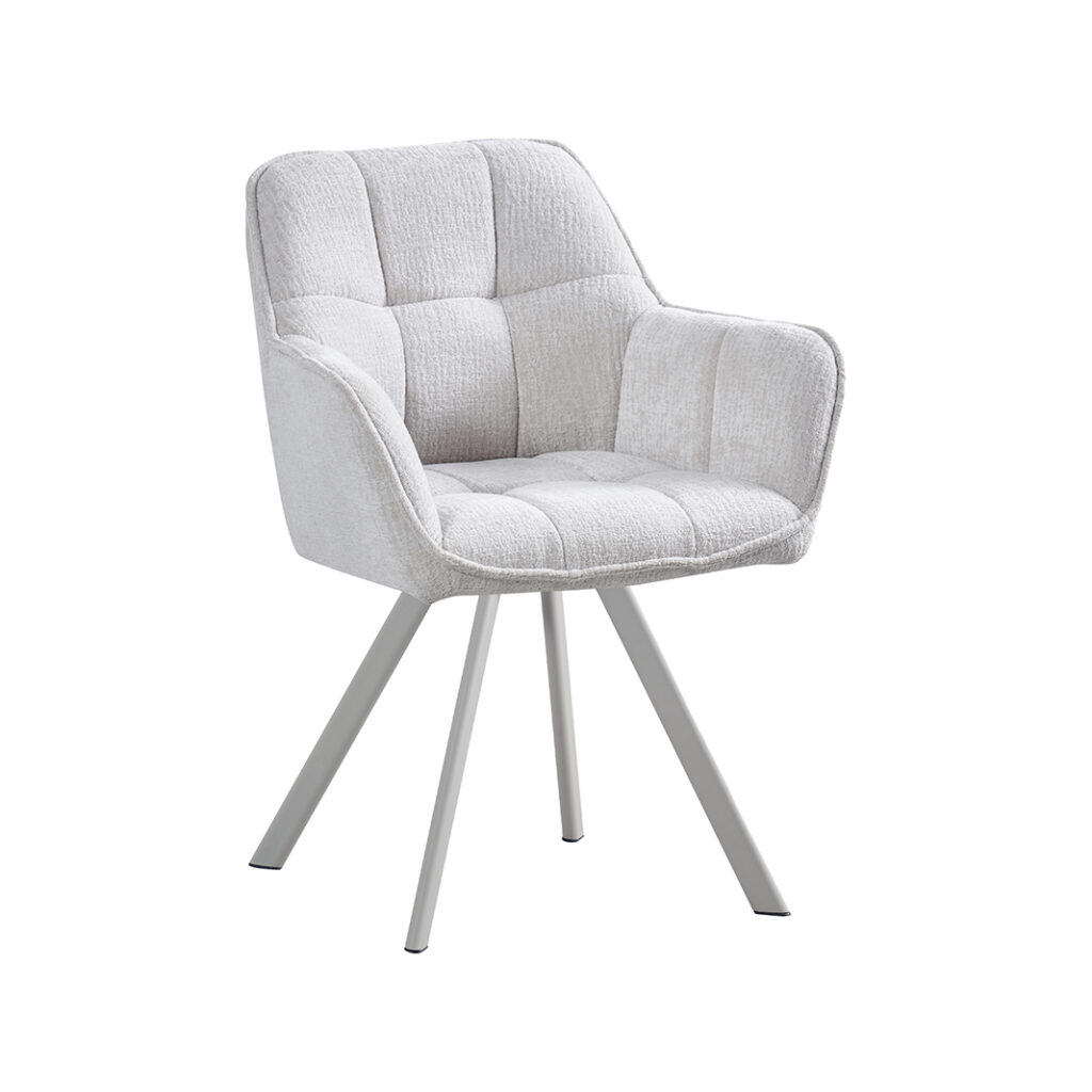 LABEL51 Eetkamerstoelen Riley - Naturel - Geweven