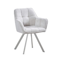 LABEL51 Eetkamerstoelen Riley - Naturel - Geweven