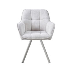 LABEL51 Eetkamerstoelen Riley - Naturel - Geweven