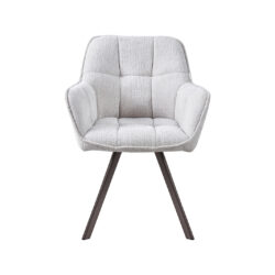 LABEL51 Eetkamerstoelen Riley - Naturel - Geweven