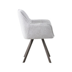 LABEL51 Eetkamerstoelen Riley - Naturel - Geweven